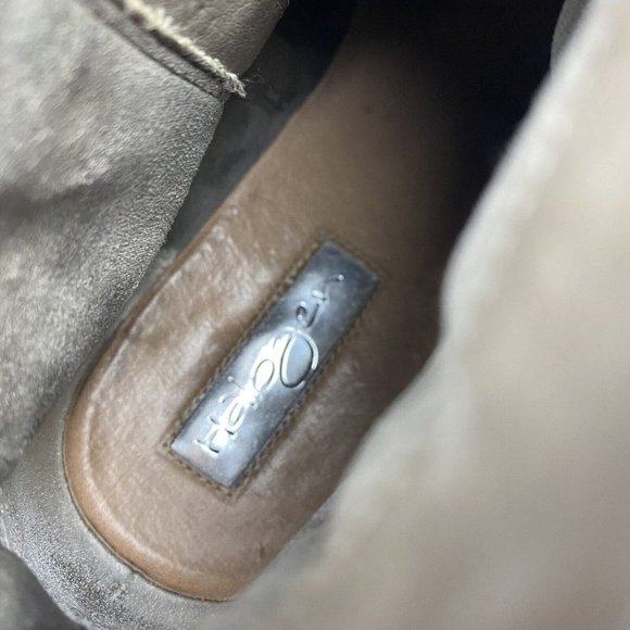 Halogen Glenna Leather Ankle Booties Block Heel Ankle Strap Womens Size 8 - Picture 11 of 11